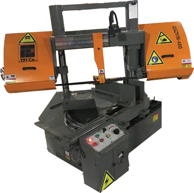 bandsaw machine landing page