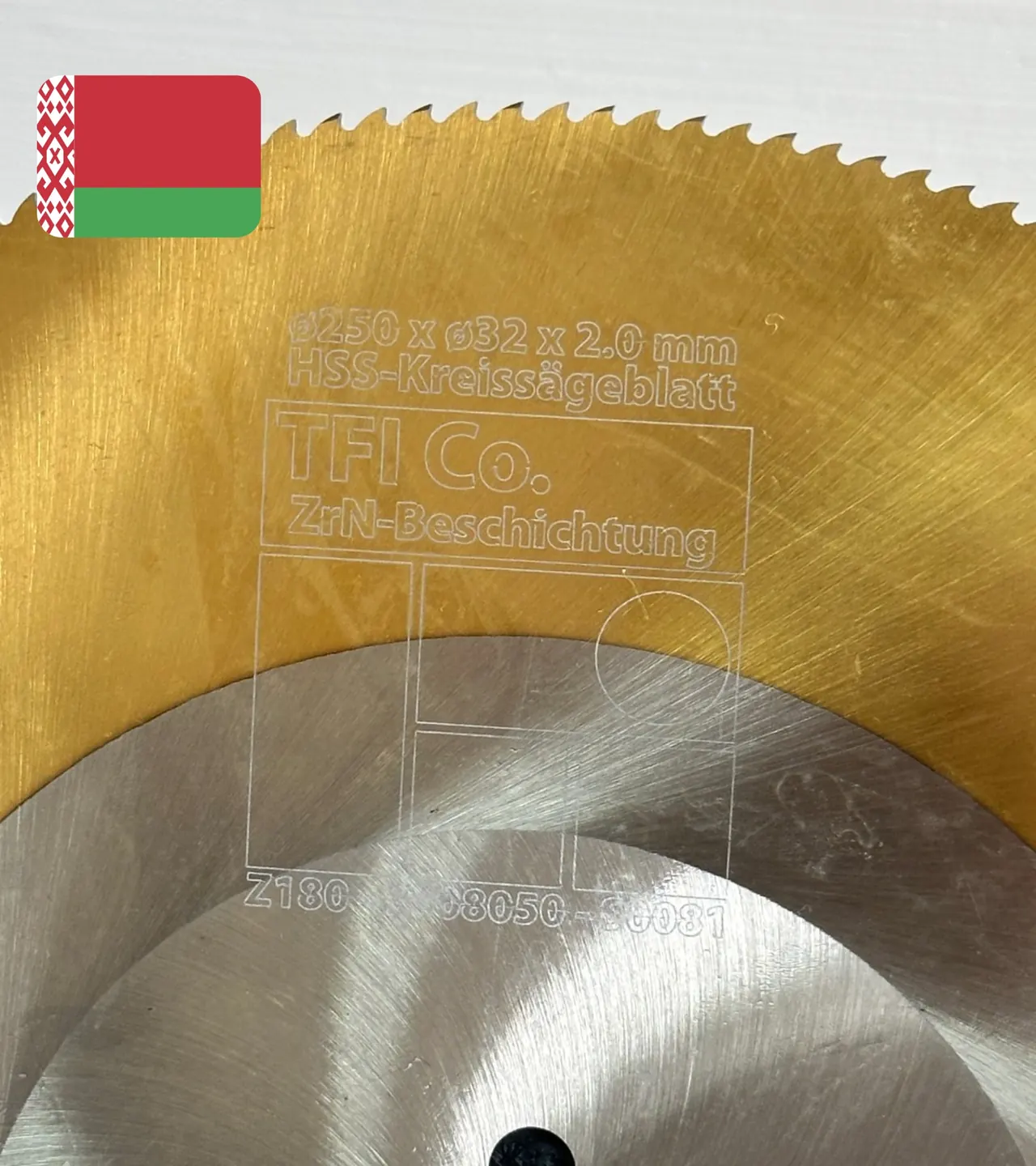 пильный, диск, hss, ø250, мм, 215, 1965, 0xø32, ø32, tfi, co, стальное