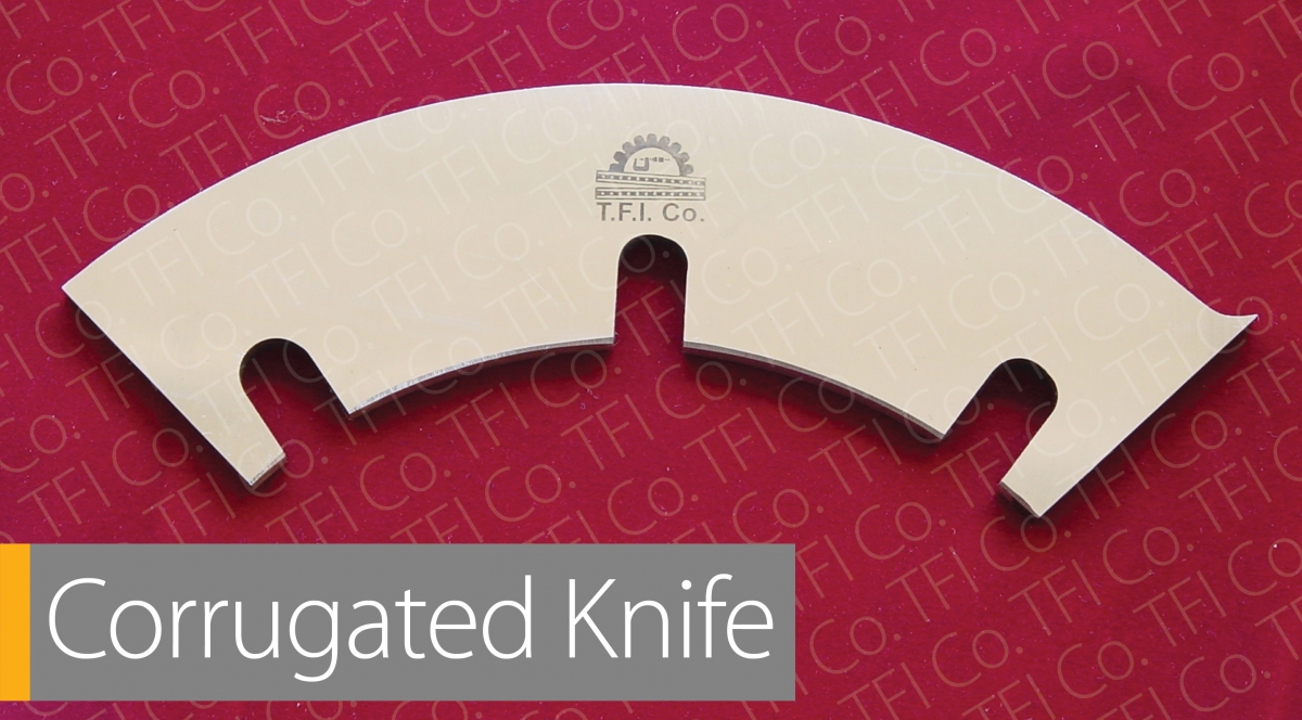 Corrugated Knife
